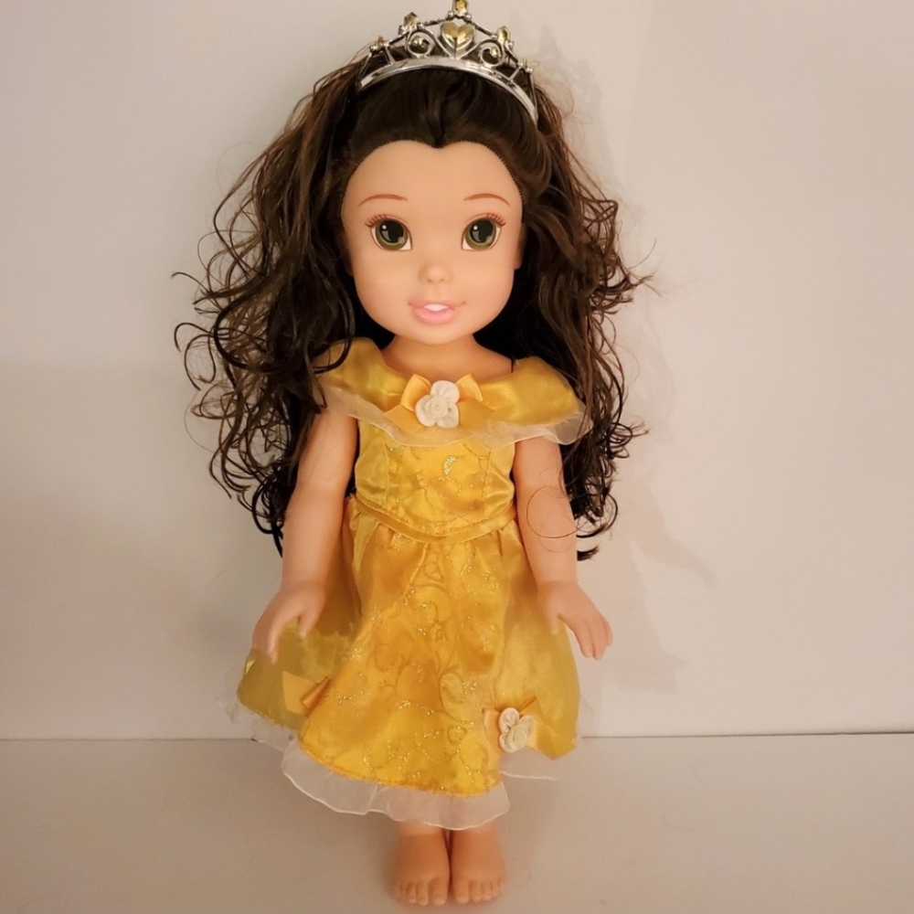 Belle Disney Princess toddler doll 14 inch tiara